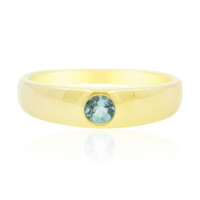 Anello in oro con Tormalina Paraiba Nigeriana