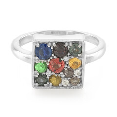 Anello in argento con Gemme