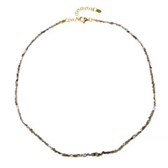 Collana in argento con Diamante Champagne