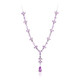 Collana in argento con Ametista Boliviana