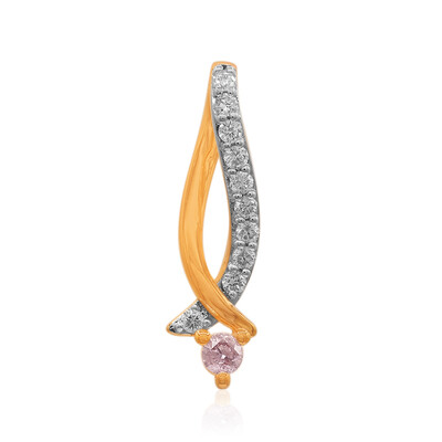 Ciondolo in oro con Diamante Rosa d'Argyle I3 (Mark Tremonti)