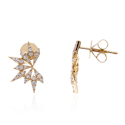 Orecchini in oro con Diamante Flawless (F) (LUCENT DIAMONDS)