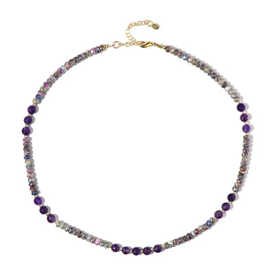 Collana in argento con Zaffiro Mistico (Riya)