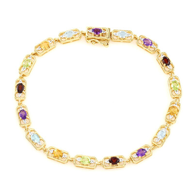 Bracciale in argento con Ametista Zambiana