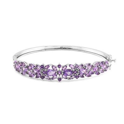 Bracciale in argento con Ametista