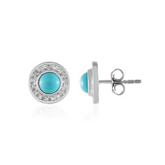 Orecchini in argento con Turchese Sleeping Beauty