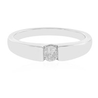 Anello in oro con Diamante I4 (J)