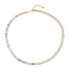 Collana in argento con Perla di Acqua Dolce