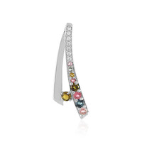 Ciondolo in argento con Tormalina