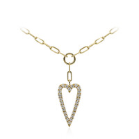 Collana in oro con Diamante SI2 (H) (CIRARI)
