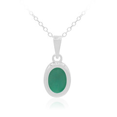 Collana in argento con Smeraldo