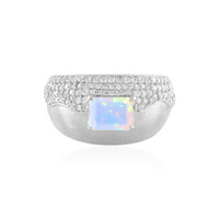 Anello in argento con Opale di Welo (de Melo)