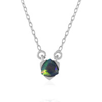 Collana in argento con Opale Mezezo