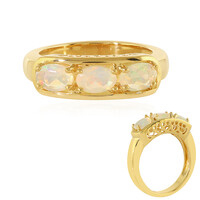 Anello in argento con Opale di Welo