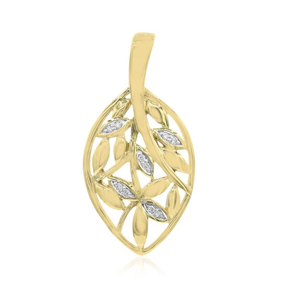 Ciondolo in argento con Diamante I1 (G) (Annette)
