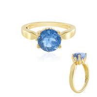 Anello in argento con Fluorite Cangiante