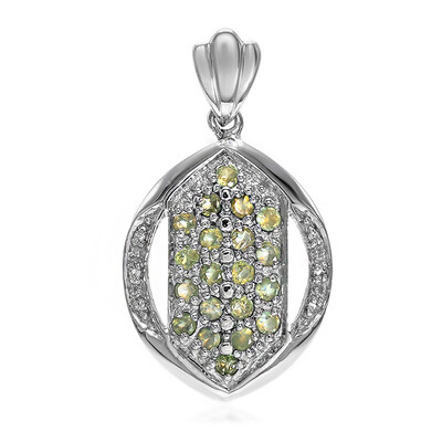 Ciondolo in argento con Alessandrite