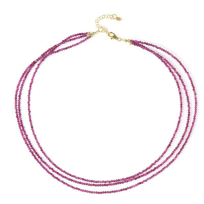 Collana in argento con Rubino