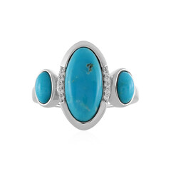 Anello in argento con Turchese