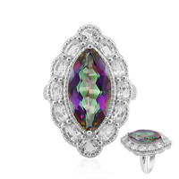 Anello in argento con Quarzo Mistico