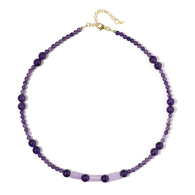 Collana in argento con Ametista Rose de France