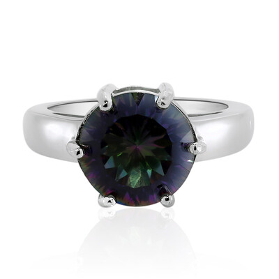 Anello in argento con Quarzo Mistico