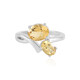 Anello in argento con Berillo Giallo