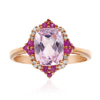 Anello in oro con Morganite AAA (CIRARI)