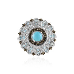 Anello in argento con Turchese Sleeping Beauty