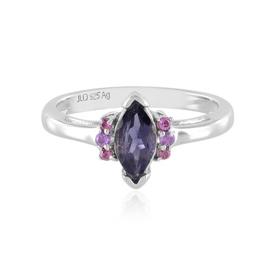 Anello in argento con Iolite
