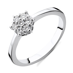 Anello in oro con Diamante