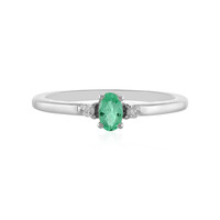Anello in argento con Smeraldo Etiope