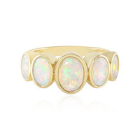Anello in argento con Opale di Welo
