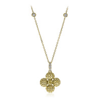 Collana in oro con Diamante Giallo SI2 (CIRARI)