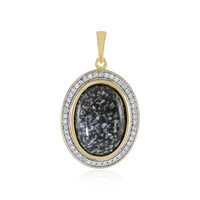 Ciondolo in argento con Opale Leopardo