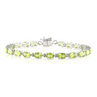 Bracciale in argento con Peridoto
