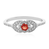 Anello in argento con Rubino Tramonto