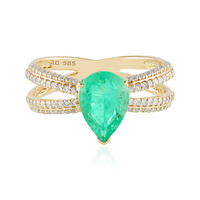 Anello in oro con Smeraldo Russo (AMAYANI)