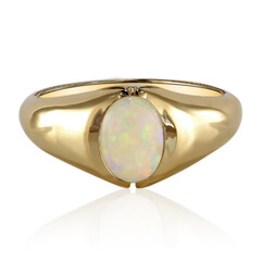 Anello in oro con Opale di Coober Pedy (Mark Tremonti)
