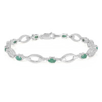 Bracciale in argento con Smeraldo Socoto