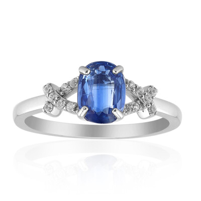Anello in argento con Cianite