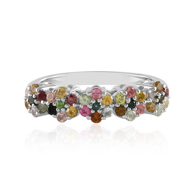 Anello in argento con Tormalina