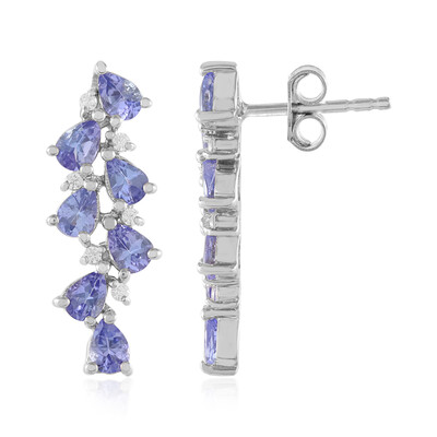 Orecchini in argento con Tanzanite