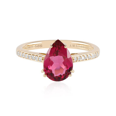 Anello in oro con Rubellite (AMAYANI)