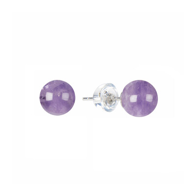 Orecchini in argento con Ametista