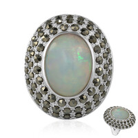 Anello in argento con Opale di Welo (Annette classic)