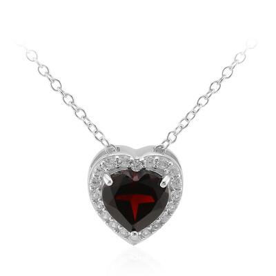 Collana in argento con Granato