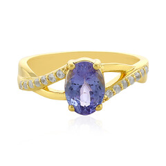 Anello in argento con Tanzanite