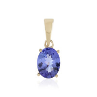 Ciondolo in oro con Tanzanite