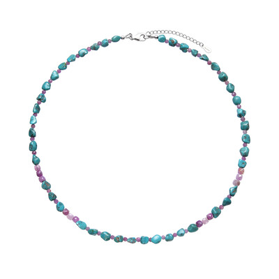 Collana in argento con Turchese